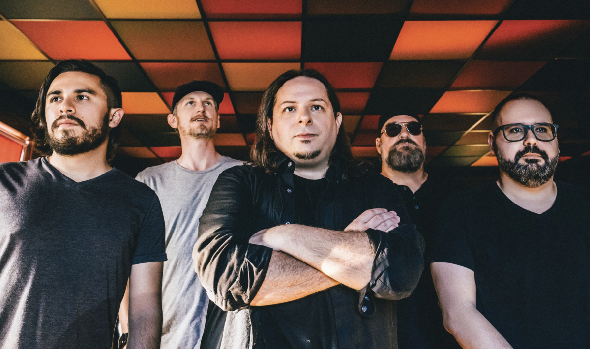 FACING THE WORLD Rival Waves being pictured. From right to left, Paul Piñon, Marc Schulz, Joel De La Garza, Dave McLeod, Erik Salinas. photo courtesy of Daniel Cavazos